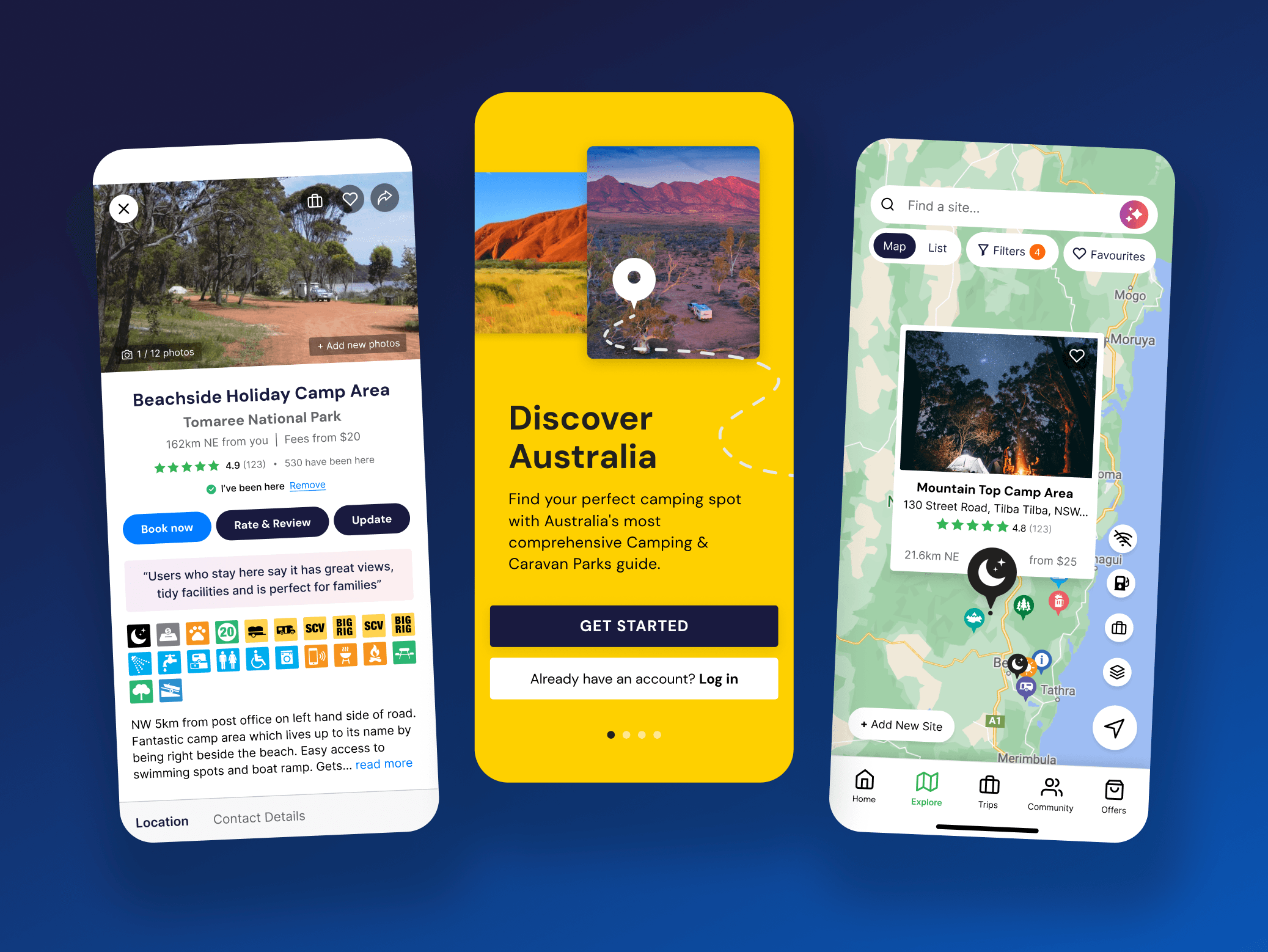Camps Australia Wide App